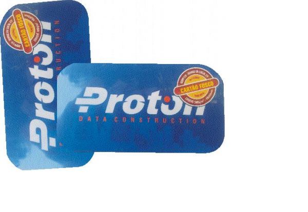 1000 Cartão de Visita 4x0 - 4 Cantos Arredondados